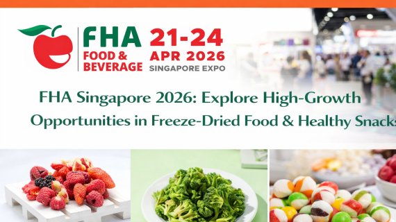 FHA Singapore 2026: Explore High-Growth Opportunities in Freeze-Dried Food & Healthy Snacks