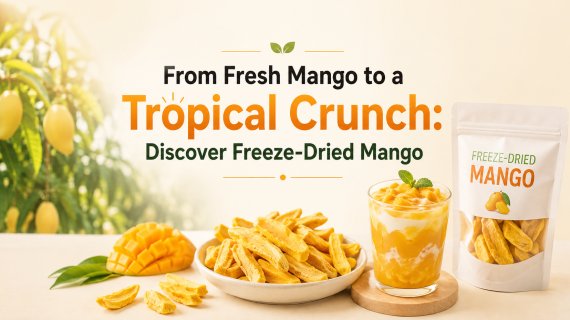 Freeze-Dried Mango: A Versatile Ingredient for Snacks, Bakery & Beverages