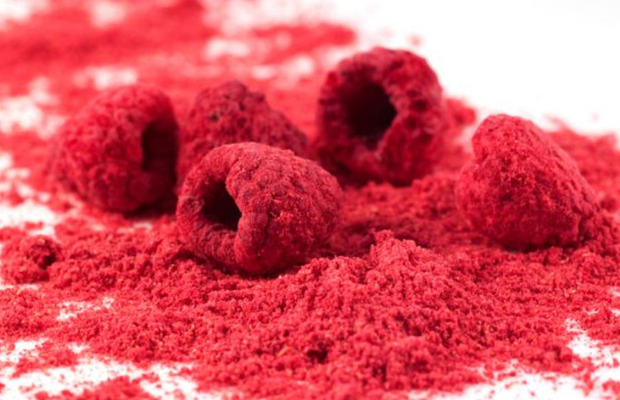 Chinese manufacturer freeze dried raspberry