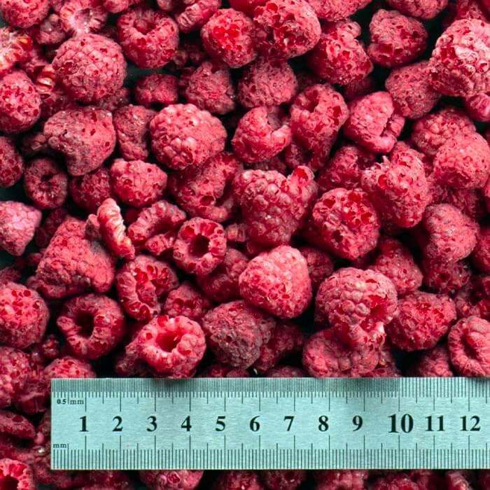 IQF Premium 15-20mm Size Freeze-dried Raspberry