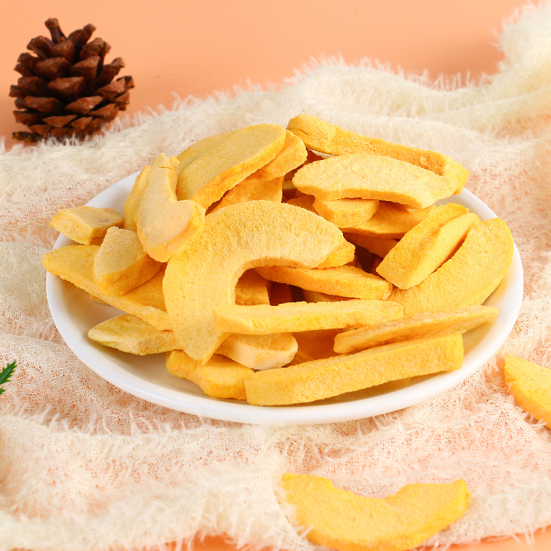 GMP certified freeze dried yellow peach