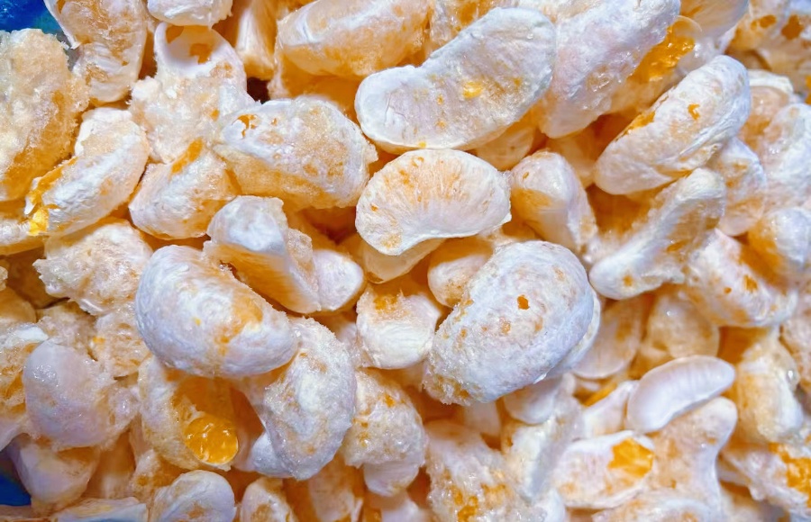 Certified   Organic Freeze Dried Tangerine