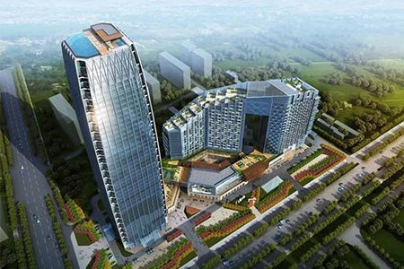 High-end office buildings - Rizhao International Financial Center, Jinan Longao No. 9, Zibo Huijin Building, Yantai Feilong Tianrun Building
