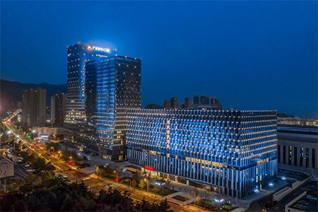 High-end office buildings - Qingdao Guoxin Financial Center, Haier Fashion Creative Industrial Park, Tianjin Poly Tianhui Center
