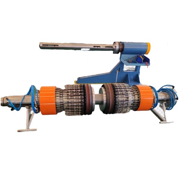 Semi-steel reverse wrap bar of tire forming system