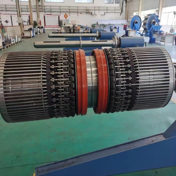 All-steel reverse wrap bar for tire forming system