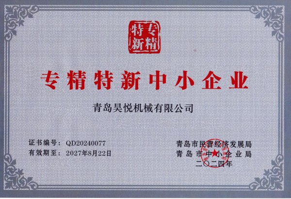 Qingdao Specialized and Innovative Enterprises