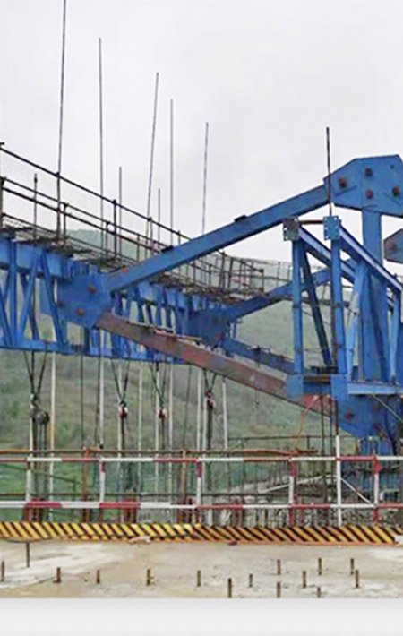 Form traveller bridge of Nanjing-Hangzhou High-speed Railway
