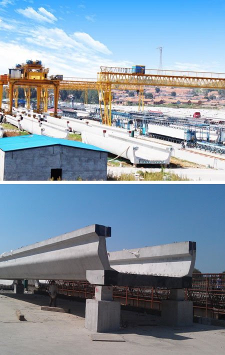 U beam formwork in Shanghai Urban Rail Project