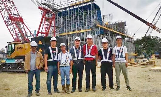 Shandong Tongyao Heavy Industry Technology Co., Ltd. to provide a complete set of Cantilever Forming Traveller system, Pier formwork, disc buckle scaffolding system for B-I Bridge of Manila Bridge project in the Philippines.