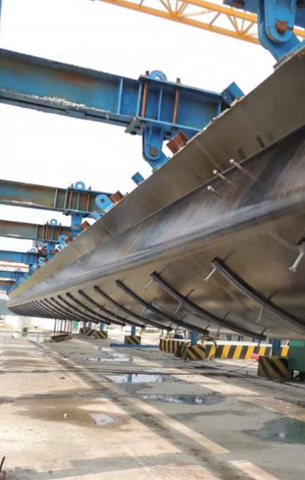 U Beam Formwork supply for Qingdao Metro Project