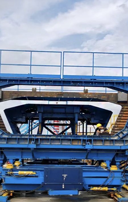 Segment box girder Molds in Foshan Metro Project