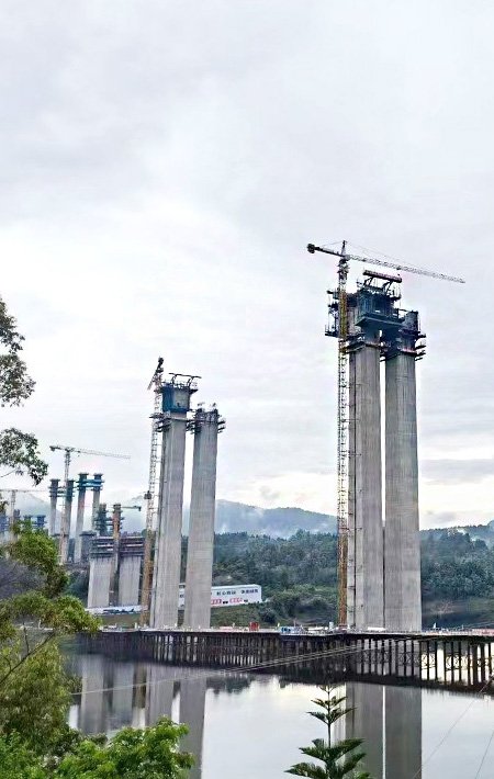  Cantilever form traveller supply for South and North Long Mountain Towns Island Bridge Project