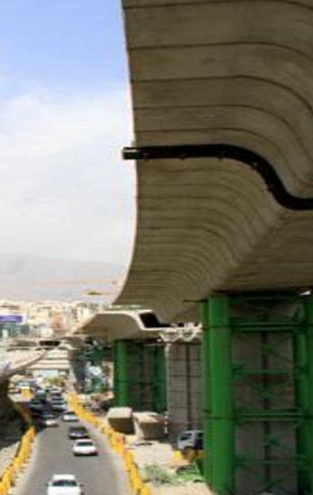 Precast segmental box girder Engineering in Teheran expressway project