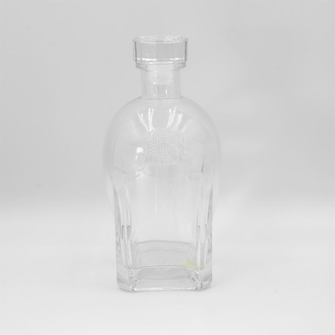 750ml Rum Gin Whisky Tequila Vodka Super Clear Glass Bottle