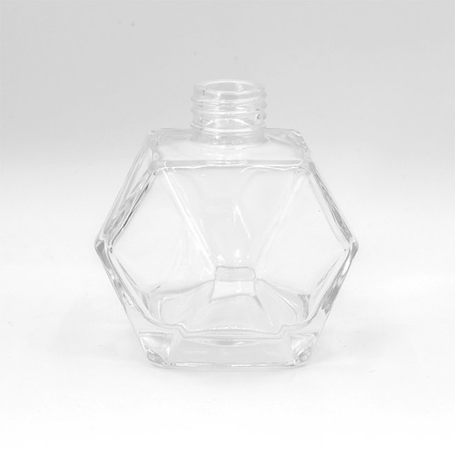 100ml Transparent Glass Liquor Gin Bottle