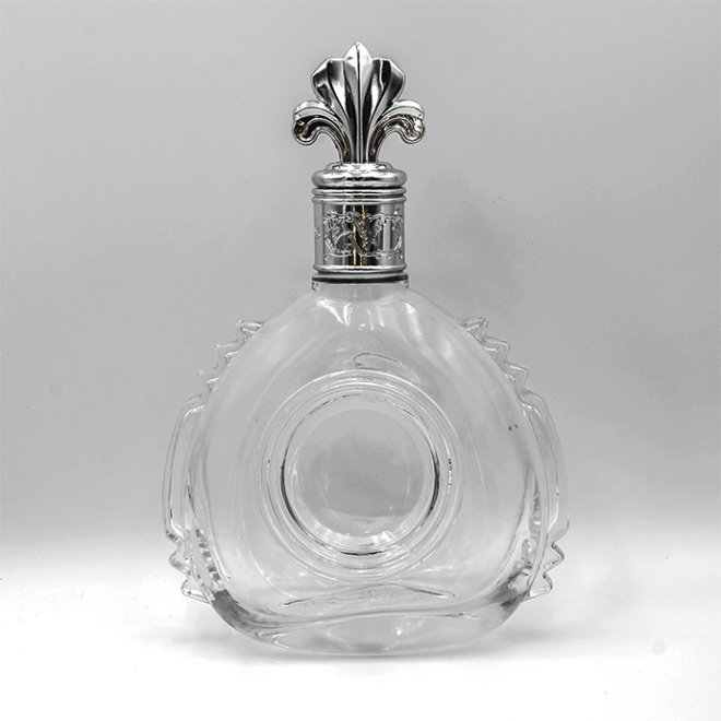 Liquor Spirit Gin Wine Vodka Glass Bottles With Wide Neck