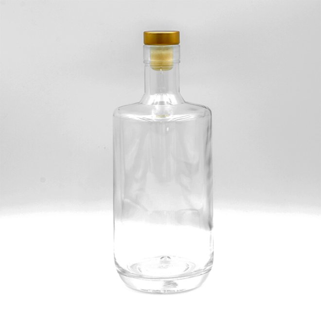 750ml Clear Bulk Liquor Gin Glass Bottle