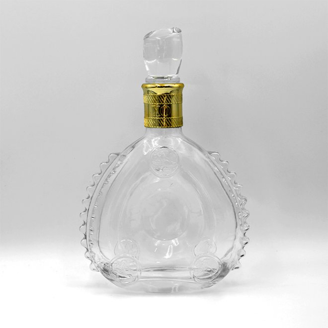 500ml Angular White Spirit Whiskey Bottles