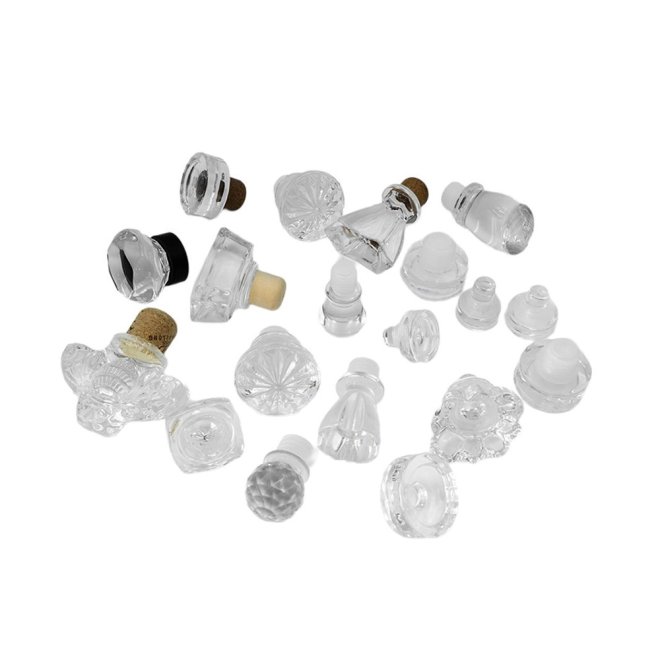 Customized Glass Bottle Crystal Cap