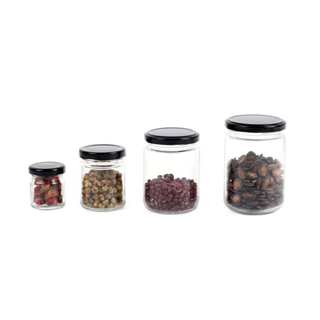 Mini Glass Candy Jar With Box