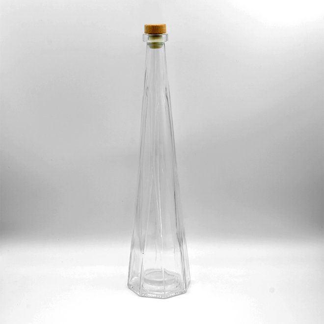 200ml 250ml 300ml 500ml Round Glass Milk Juice Bottle