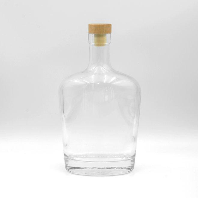 Customized Shape Spirits Liquor Glass Bottle