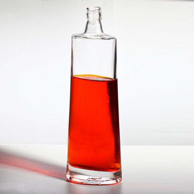 Eco-Friendly Screen Printing Spirit Tequila Vodka Glass Bottle