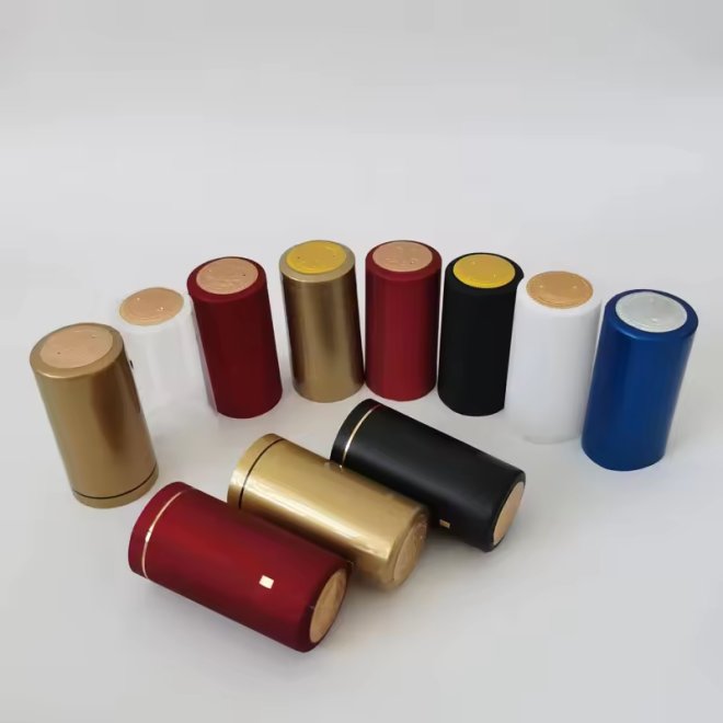 Multi-Function PVC Heat Shrink Capsule Caps Of Liquor Bottle