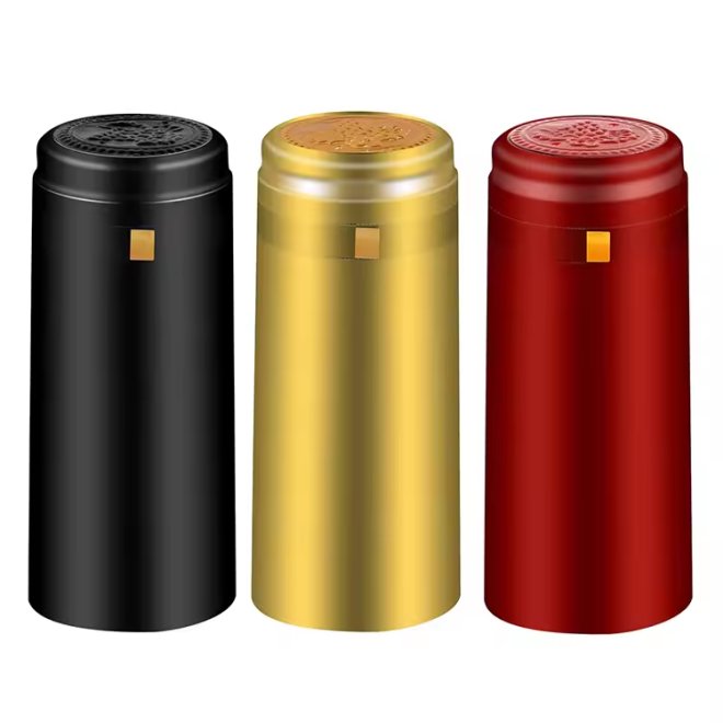 Different Size Wine Bottle Heat-Shrinkable Capsules Cap