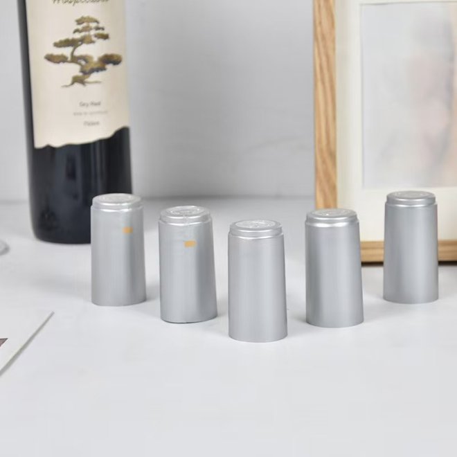 Custom Logo Printing Vodka Seal Heat Shrink Capsules Cap
