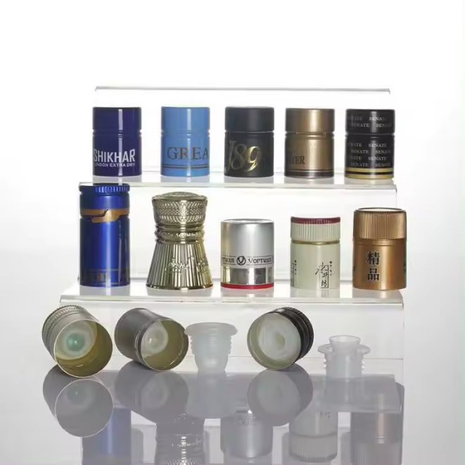 Screw Lids Cover Vodka Aluminum Bottle Cap