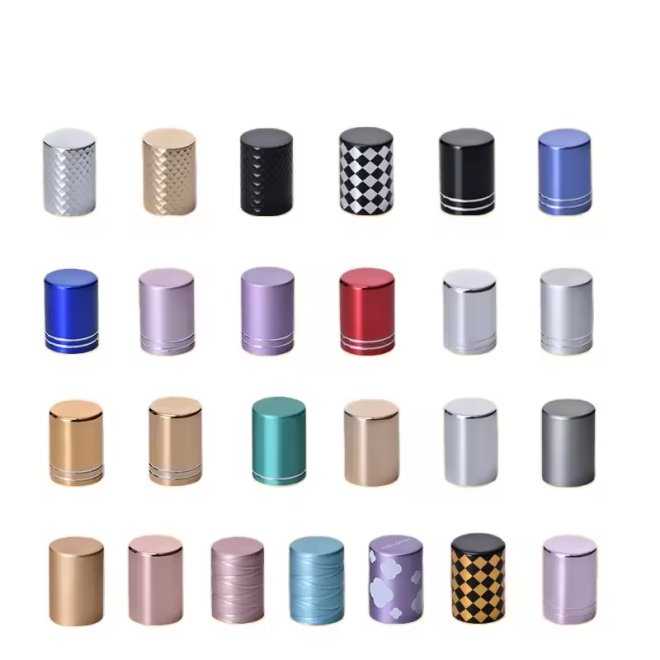 Custom Color Lid 30*60mm Pilfer Proof Aluminum Cap