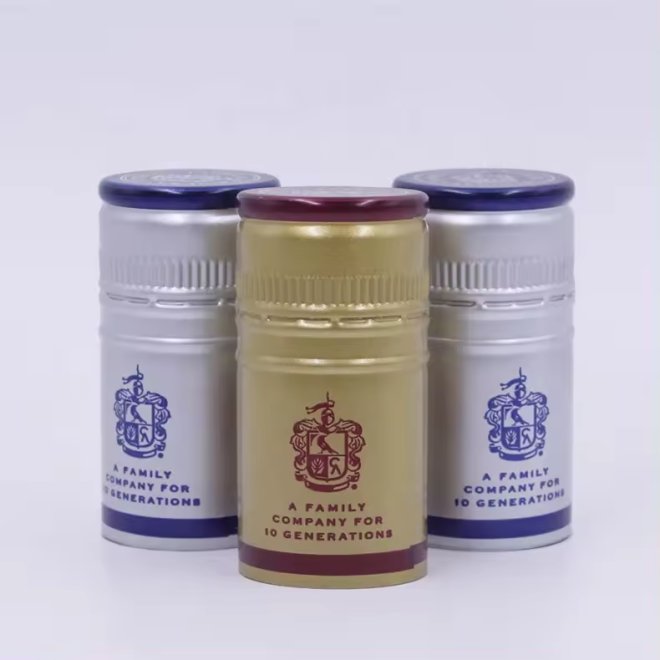 Custom Logo Printing Aluminum Foil Cap for Bottle Seal