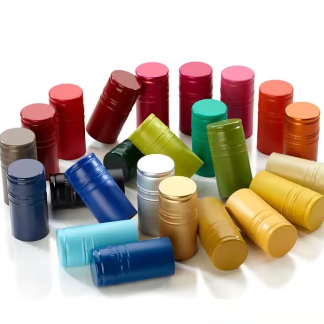 Metal Seal Pilfer Proof Cap 30mm Aluminium Cap