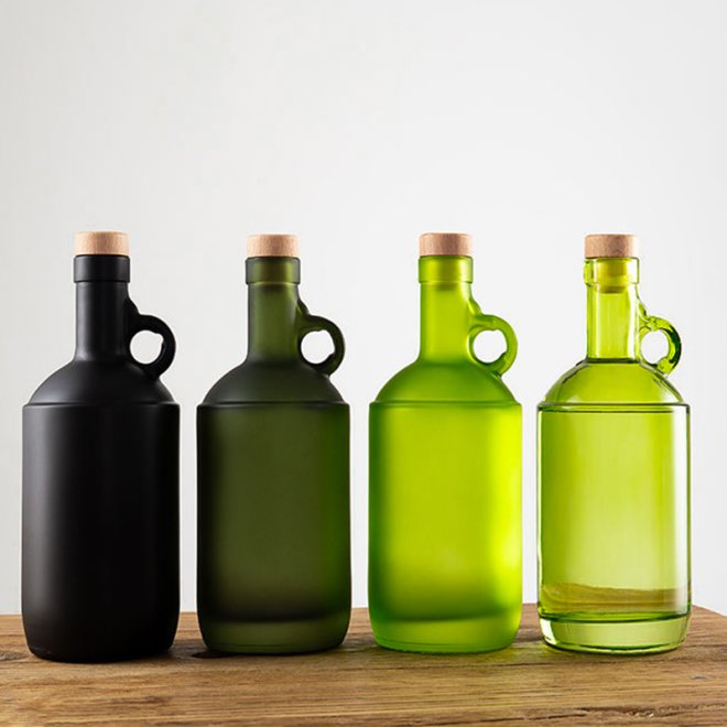 Custom Engraved Drinking Packaging Bottles For Spirits