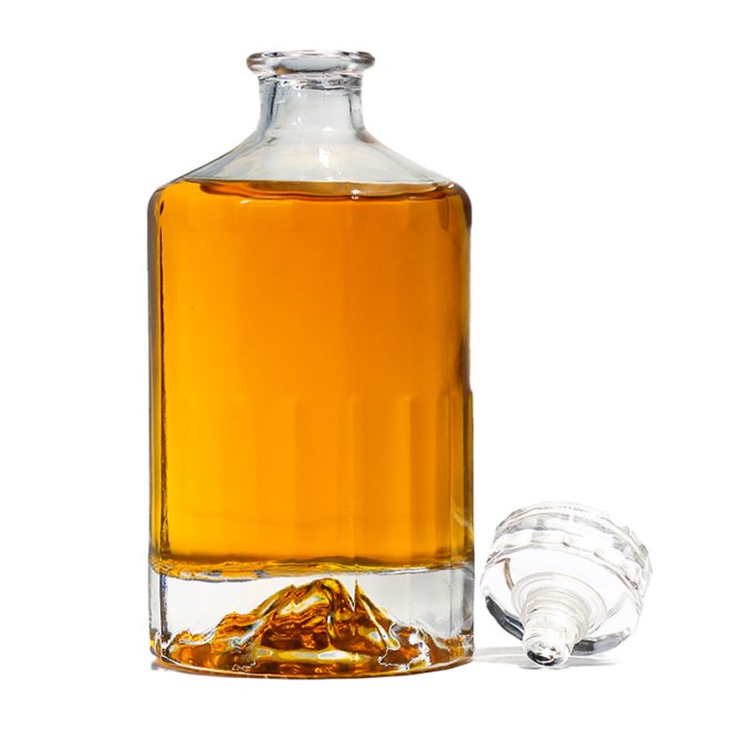 Screen Printing Hot Stamping Beverage Glass Bottle