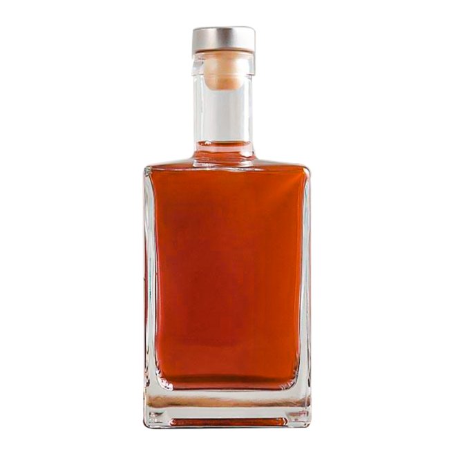 Empty Extra Flint Clear Alcohol Glass Bottles For Liquor