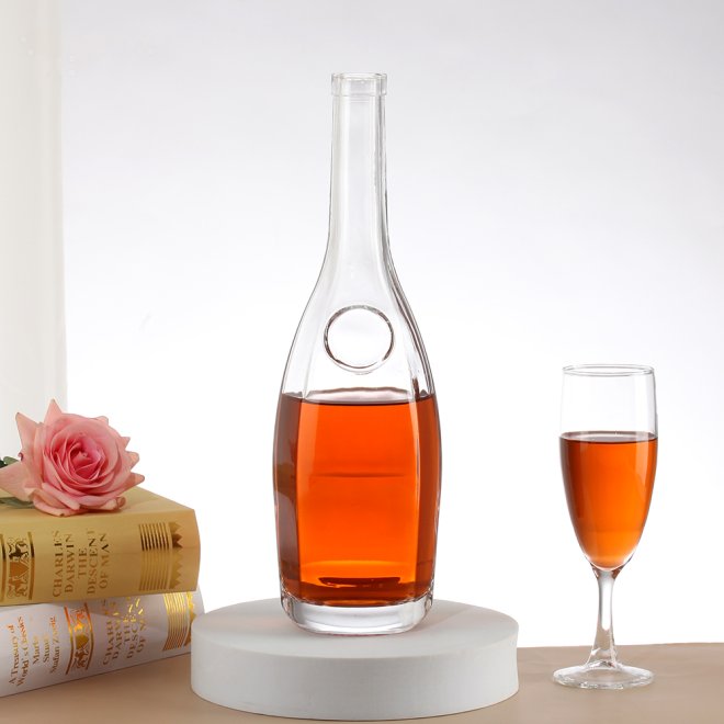 Factory Wholesale Custom Shape Drinks and Juice Glass Bottles