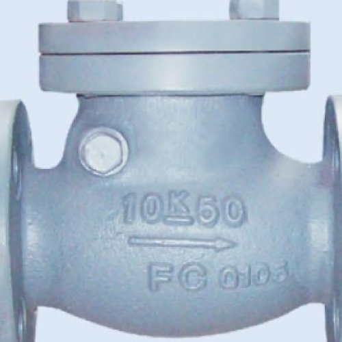 JIS F7372 船用铸铁旋启式止回阀 5K