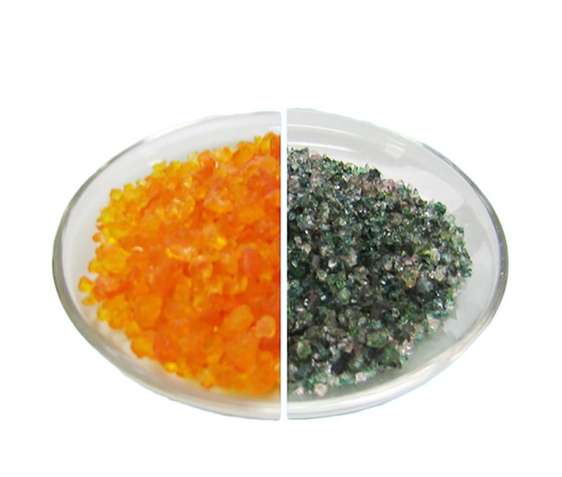 Silica Gel Lump Naranja a verde