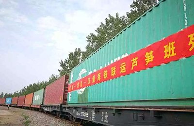 Ocean-rail transportation——Caoxian has launched an asparagus express train to help Countree Food go abroad!