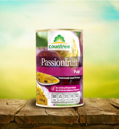 Passion Fruit in Tins