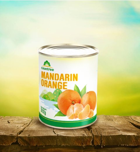 Mandarin in Tins