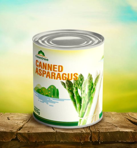 White Asparagus in Tins