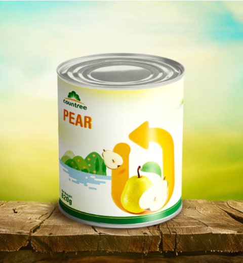 Pears in Tins