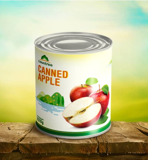 Apples in Tins