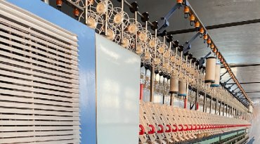 The world's first cradle ring spinning frame from the TONGDA