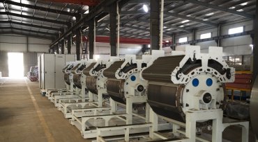 Congratulations, TONGDA FA206B carding machine is ready to be shipped after final inspection.