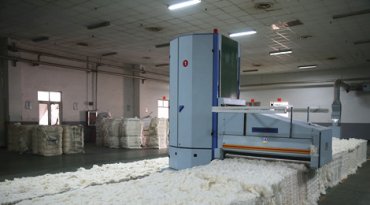 What is the process from cotton to yarn?